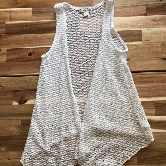 Knitworks girls’ size‎ 10 white shrug - Picture 1 of 6